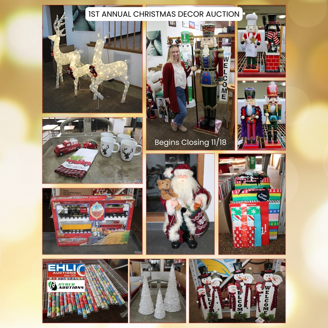 1st Annual Christmas Decor Consignment Auction